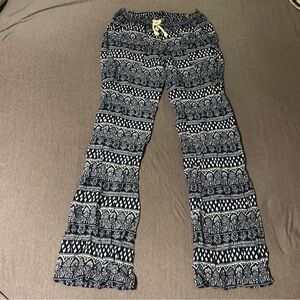 Roxy, Medium, Blue and White beach pants